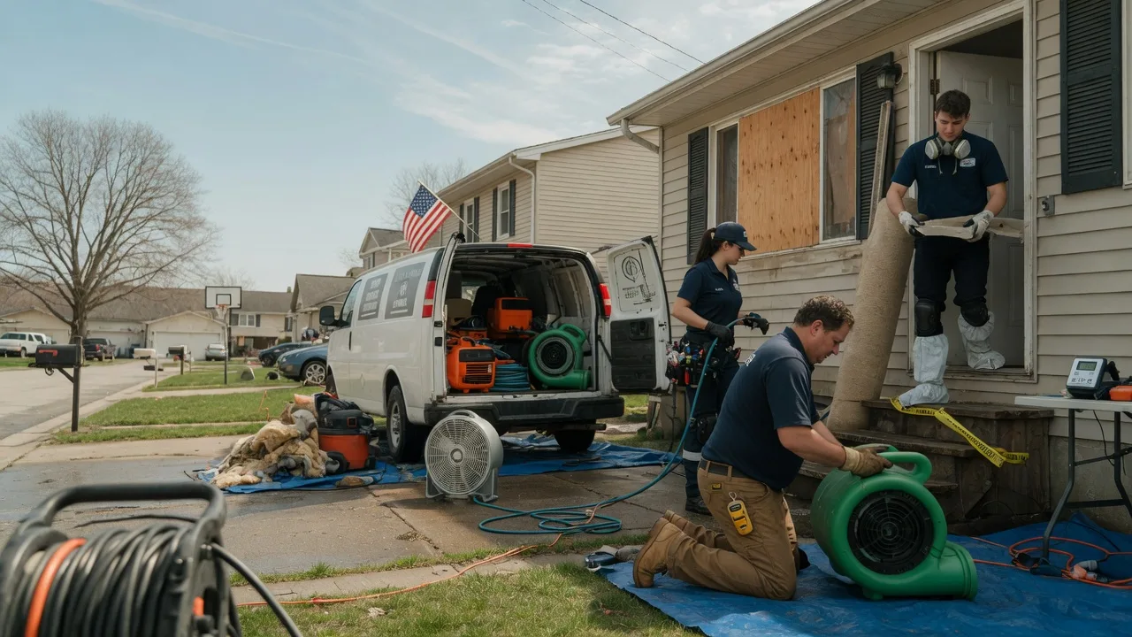 Water Damage Restoration in Allen Park, MI near me